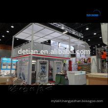 two floor trade show exhibition booth system double deck booth